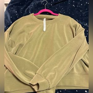 Lululemon Softstreme Perfectly Oversized Cropped Crew